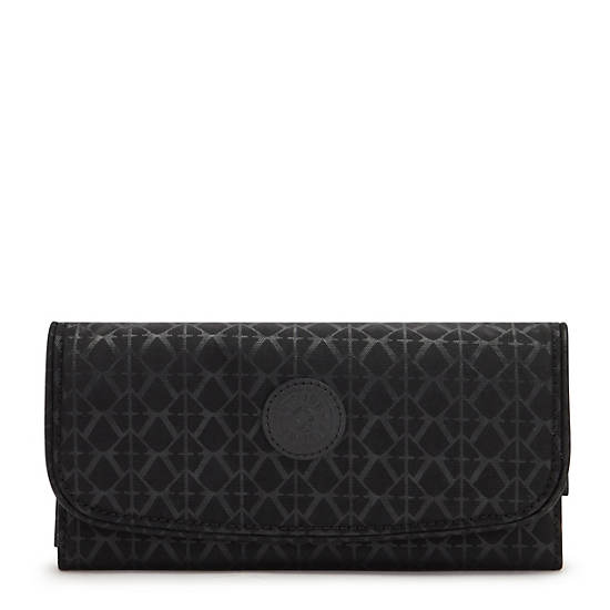 Kipling Money Land Printed Snap Wallet Wallets Signature Embossed | CA 2180WN